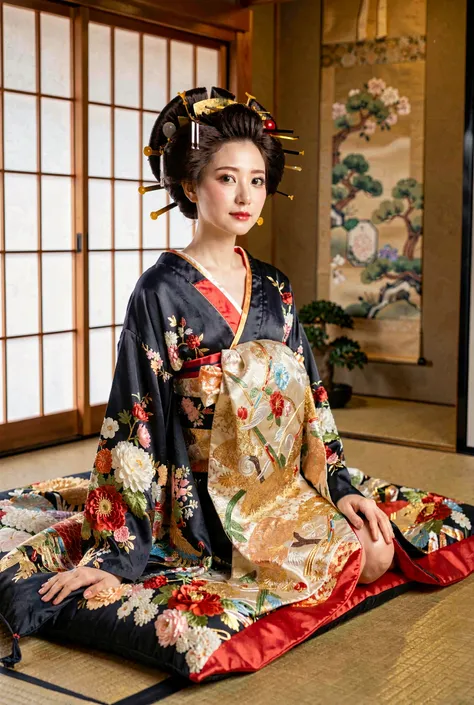 Oiran kimono / Flux.2 Klein 9B Flux.2 Klein 9B