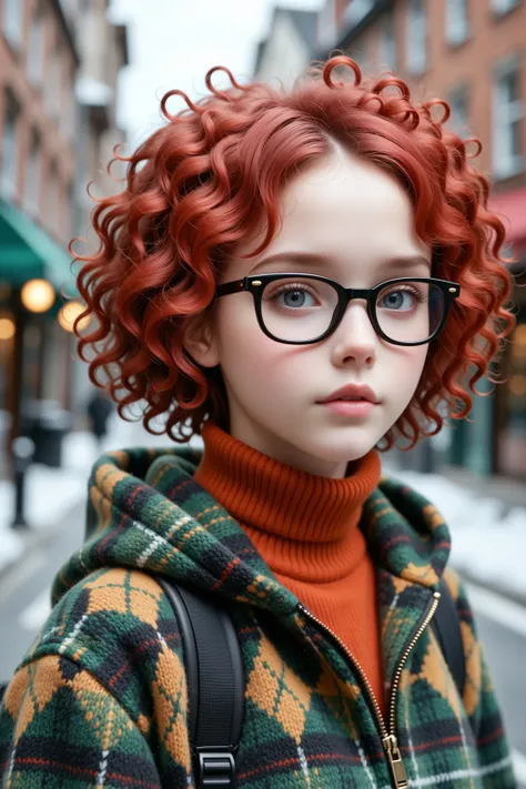 Nordic Glasses Woman I Wan2.2 Realistic w0.1