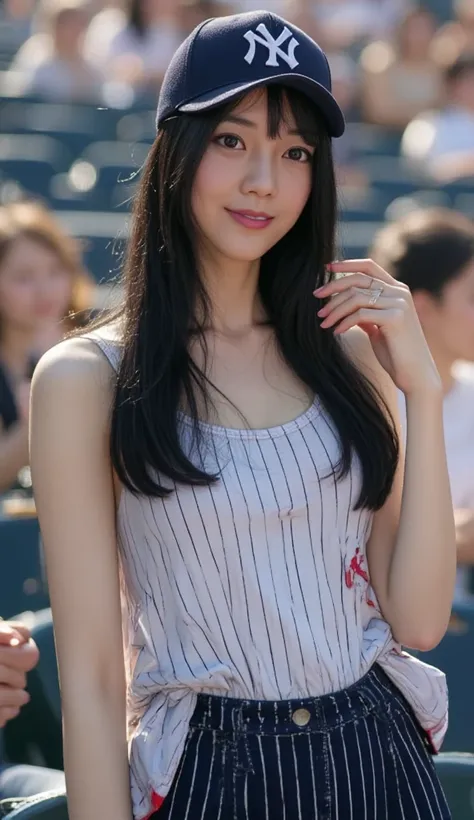 棒球場遇到的甜妹！誰頂得住呀🥰