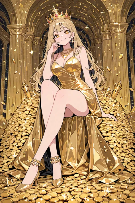 The Golden Throne of the Richest Girl