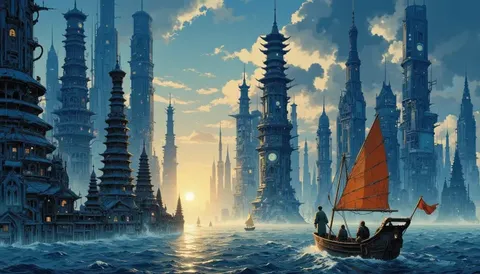 Tideglass Spire City