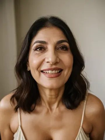 60 year old mature milf in a sexy mini dress - Free Al Art Generator