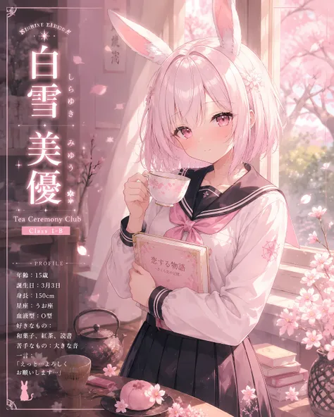 🌸 ② 白雪 美優 — Shirayuki Miyu 🐇✨