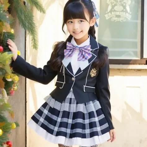 black blaser uniform