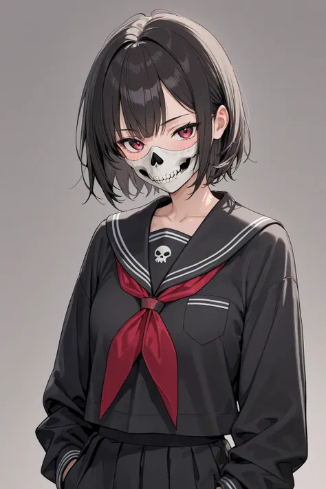 skull mask a