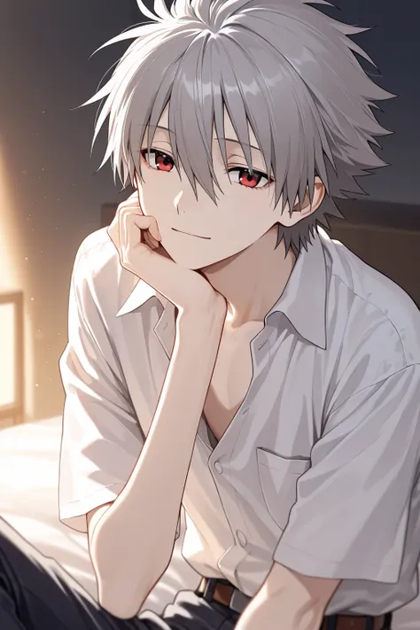 渚カヲル (Kaworu Nagisa) | 新世紀エヴァンゲリオン (Neon Genesis Evangelion) a