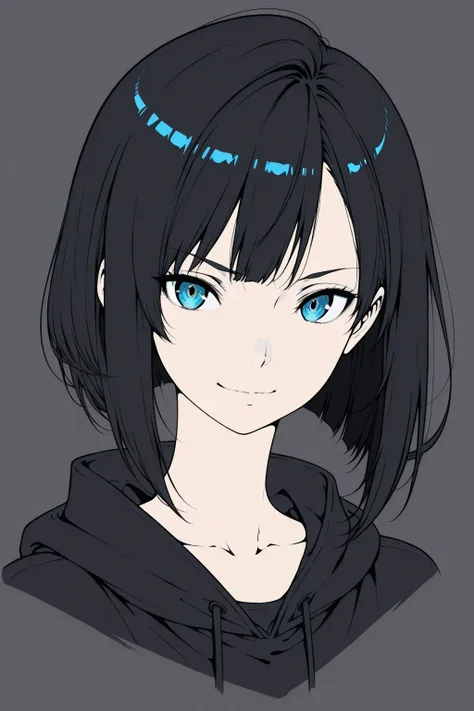 asymmetrical bob cut girl 1.0