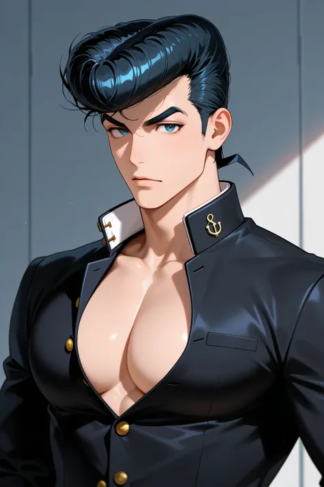 リーゼント (pompadour hairstyle) a