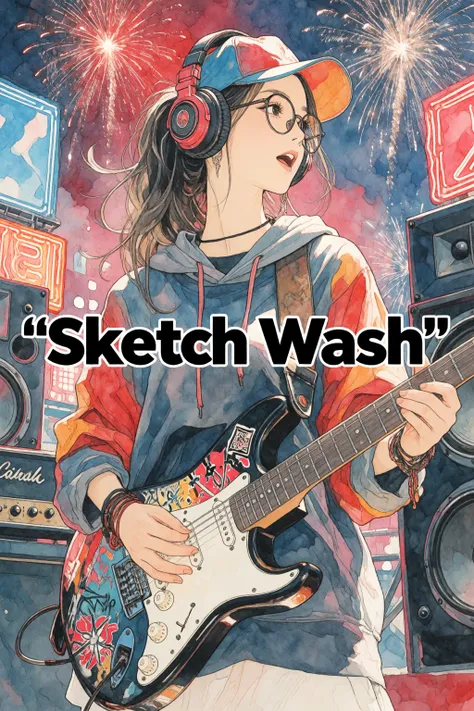 Sketch Wash Style Krea2 v3.0