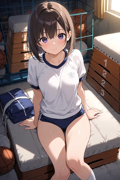 体育倉庫 (gym storeroom) a