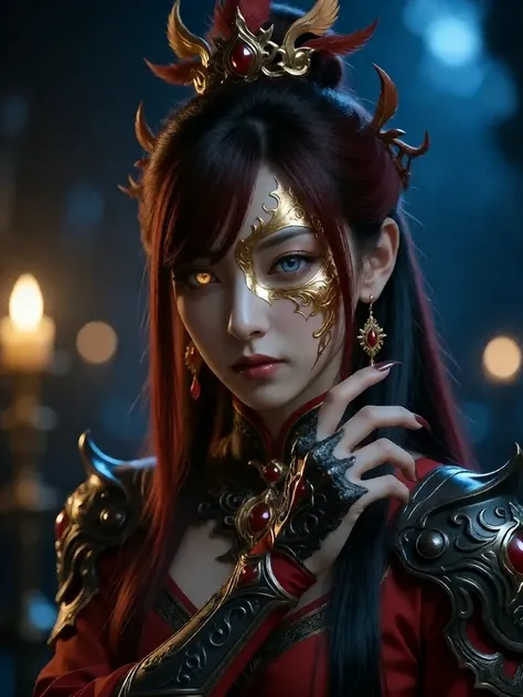 [Character detail] Warrior girl (Krea2) 1-4