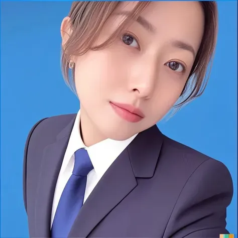 Một người phụ nữ nghiêm túc