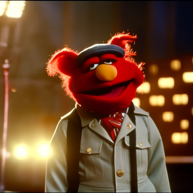 (The Weeknd:0.8)  starring in a High Fantasy comedy Muppet movie in 1987 Cinema768-Analog