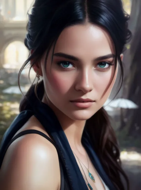 modelshoot style, (extremely detailed CG unity 8k wallpaper), full shot body photo of the most beautiful artwork in the world, beautiful women, professional majestic oil painting by Ed Blinkey, Atey Ghailan, Studio Ghibli, by Jeremy Mann, Greg Manchess, An...