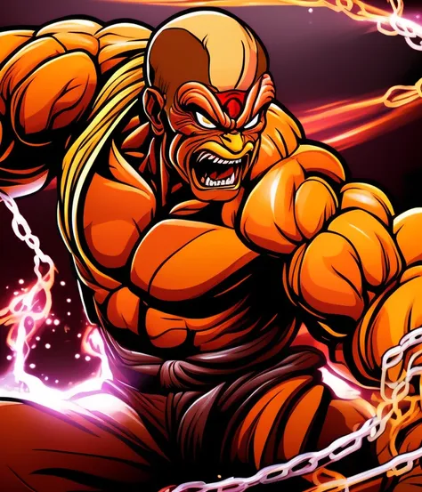 ( Dhalsim from street fighter portrait ), 8k action shot,heavy shadows, detailed, vibrant, photo realistic, realistic, dramatic, sharp focus, 8k, (intricate:1.1), ((vector-art))