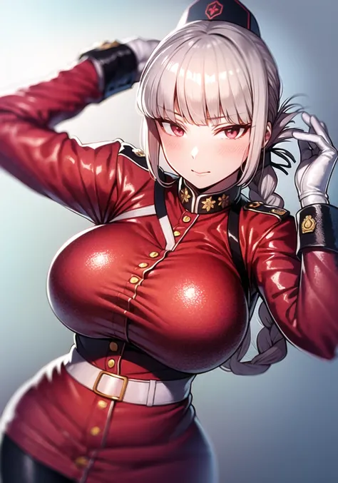 florence nightingale (fate), military uniform  <lora:Florence Nightingale:1>