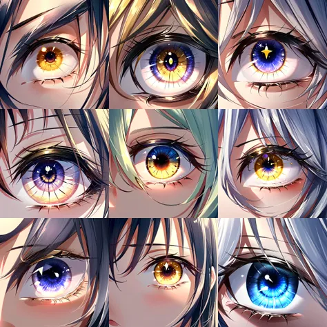 <lora:EyesGen:0.4> Masterpiece, best quality, yellow eye, 1girl, close up eyes, looking a viewer, intricate iris, 1 eye, (eyesgen:1.5)