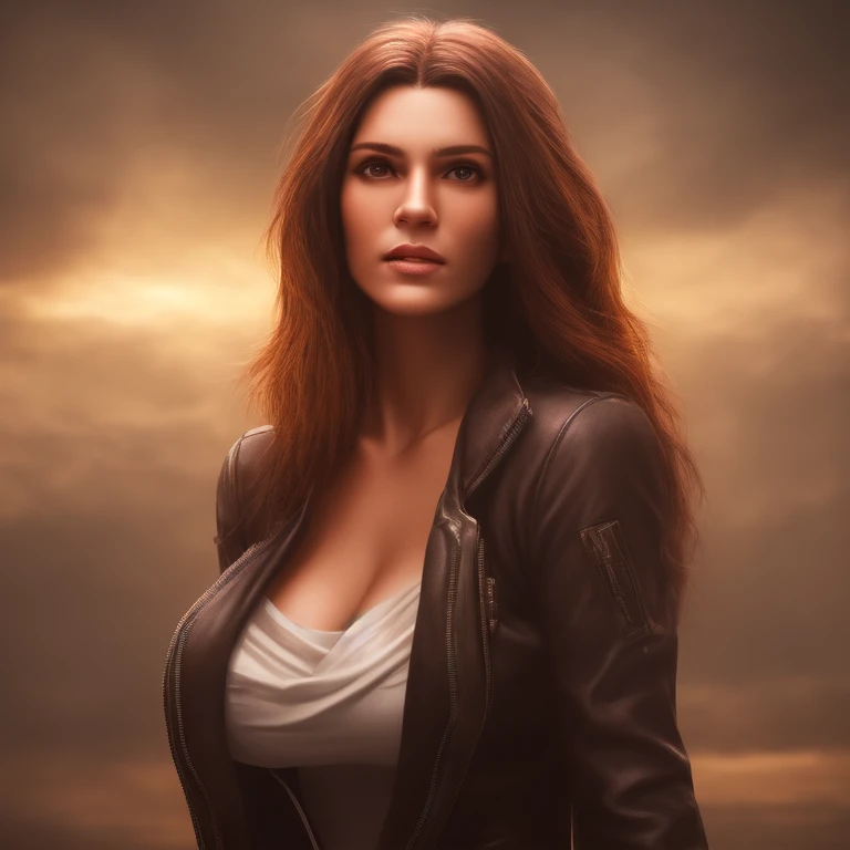A photo of No-one10 a woman dressed as cyberpunk woman,Dark brown eyes, portrait, highly detailed, digital painting, artstation, concept art, smooth, sharp focus, illustration, cinematic lighting, 4K HQ, sharp focus, (Ultra realistic [[photo]], detailed fa...