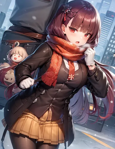 (extremely detailed CG unity 8k wallpaper),(masterpiece), (best quality), (ultra-detailed), (best illustration),(best shadow), (sharp eyeliner, eyeshadow, detailed eyes:1.1), snow, city
,BREAK
(wa2kwinter:1.2), tsurime,
<lora:WA2k:1>