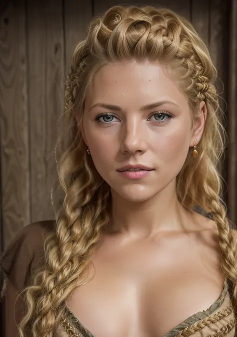 photo of kathwin with long blonde braided hair, big cleavage, (high detailed skin), 8k uhd, dslr, soft lighting, high quality, 80mm, hasselblad, HDR
<lora:Katherine_Winnick_triggerWord:0.9>