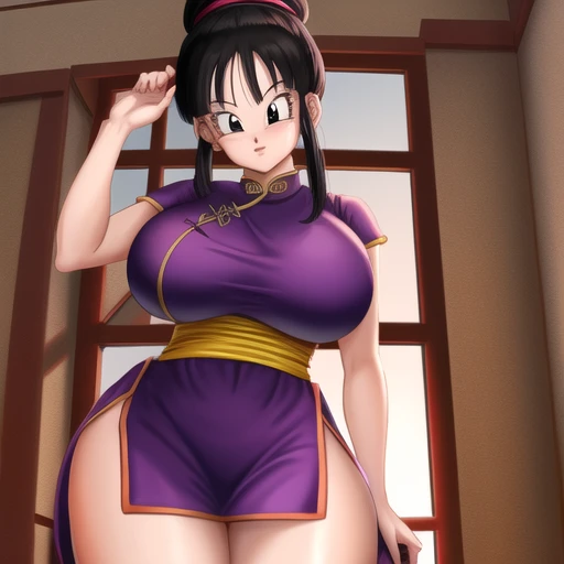 <lora:Chichi_DBZ:0.45>, Chichi_DBZ, big_breasts, chinese_clothes
