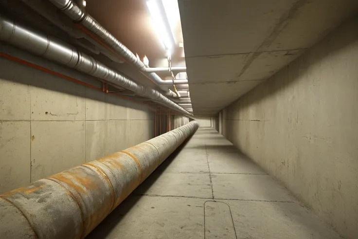 <lora:S1-Backroom_DreamLike-000006:0.5>,
backroom,liminal space,Level-2,Pipe Dreams,pipeline,engineering,pipe,basement,dark,corridor,concrete wall,
(photorealistic), [sharp focus], (HDR), (8k), (gigapixel), (masterpiece)