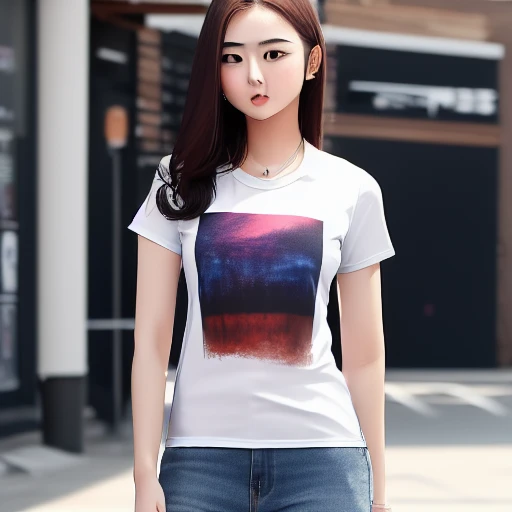 1girl, masterpiece, best quality, clothed t-shirt, old<lora:LORA14DM120BerryGold-1-1:1>