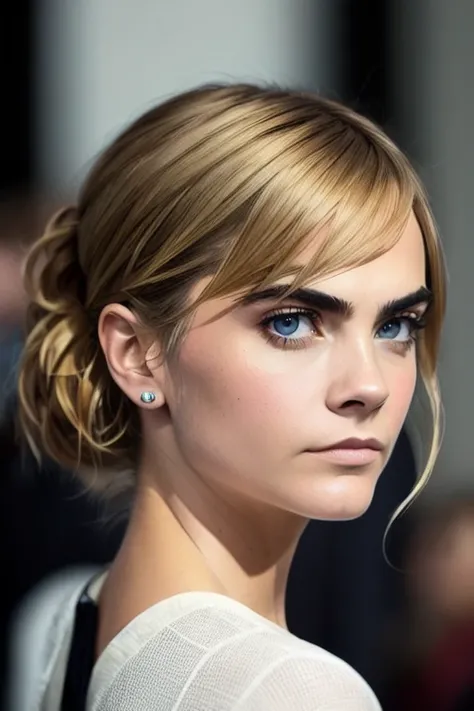 a portrait photo of (caradelevingne_ti-1850:0.98),sidecut hair,  modelshoot style, (extremely detailed CG unity 8k wallpaper), photo of the most beautiful artwork in the world, professional majestic oil painting by Ed Blinkey, Atey Ghailan, Studio Ghibli, ...