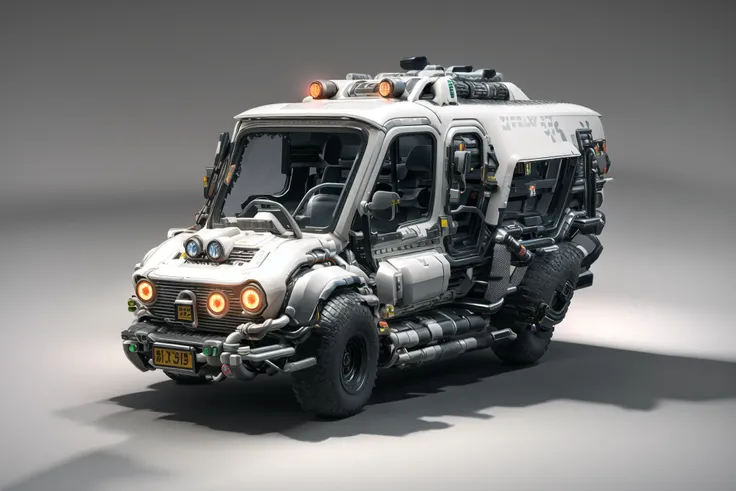 masterpiece, best quality, vehicle, cyberpunk,(3d:1.2),
 <lora:Vehicle:0.8>