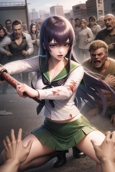 Busujima Saeko (HOTD) - Character