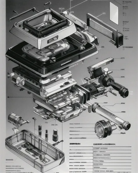 【Y5】Blue print (Disassembly diagram)