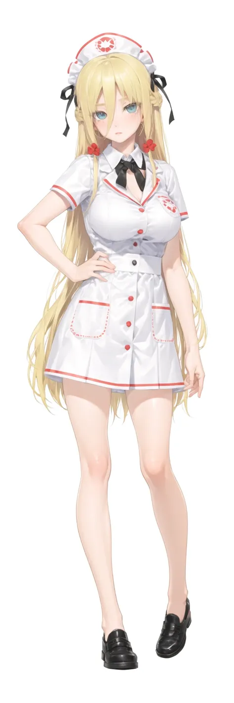 1girl, (((full body))), Alice-nu, nurse, 
<lora:Alice v2.0-000014:0.6>