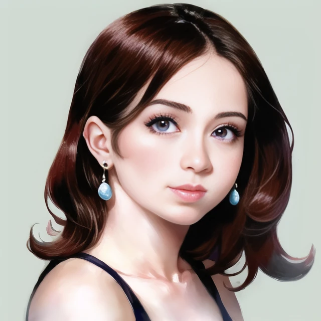 absurdres, absurd resolution, highres, high resolution, best quality, masterpiece, art by junkpuyo, 1girl, face, looking looking...