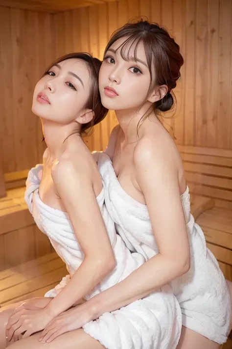 Sauna With Towel