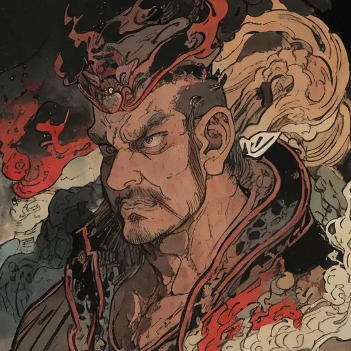 Chinese Mural painting style(中国壁画风)