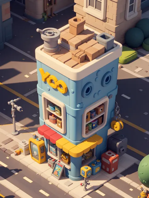 masterpiece, best quality, toon,3d,pixar style,street,
<lora:toon_mix:0.6>