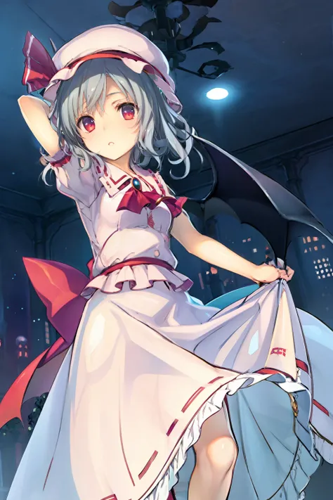 masterpiece, best quality, <lora:remilia:1>,1girl,remilia scarlet,