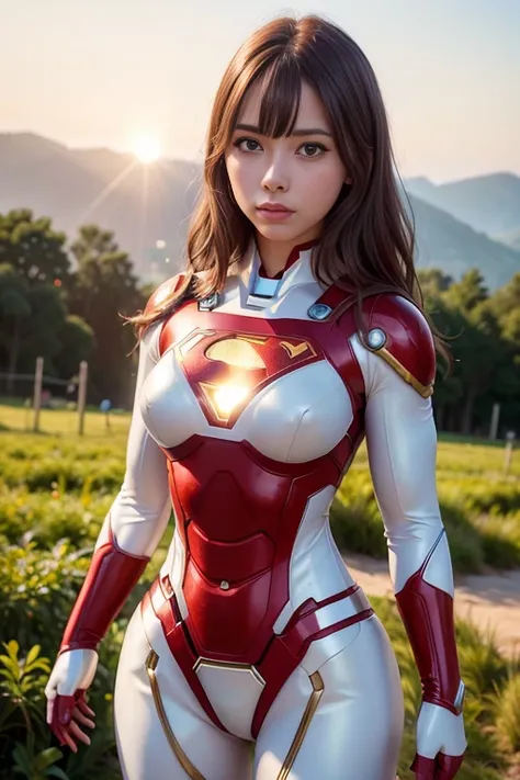 <lora:betterCuteAsian03:0.3>, (wearing supergirl_cosplay_outfit suit:1.1),(wearing white irongirl_suit:1.3), sunset,
good hand,4k, high-res, masterpiece, best quality, head:1.3,((Hasselblad photography)), finely detailed skin, sharp focus, (cinematic light...