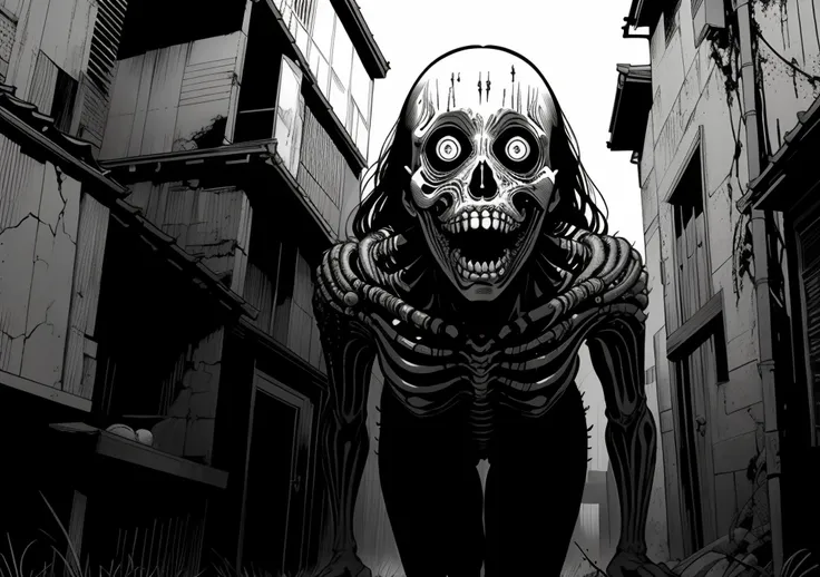 best quality,masterpiece,<lyco:itostylelora:0.6>,junji ito style,inked,horror manga,giger,give you my heart,