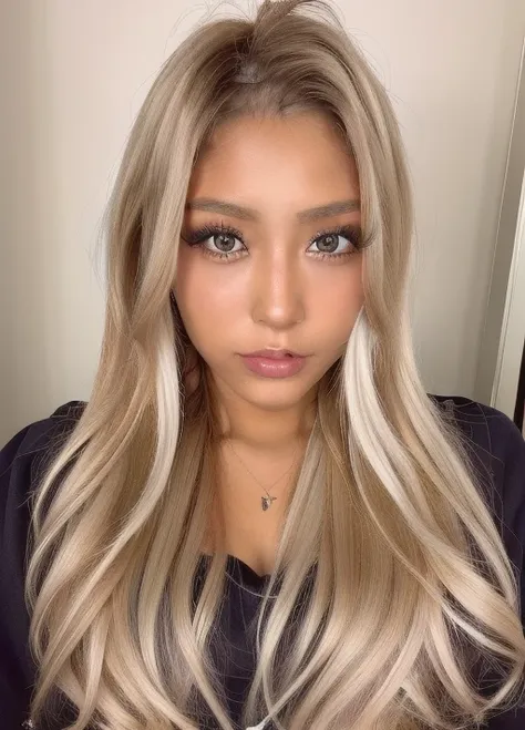 Japanese gal average face 黒ギャル白ギャル