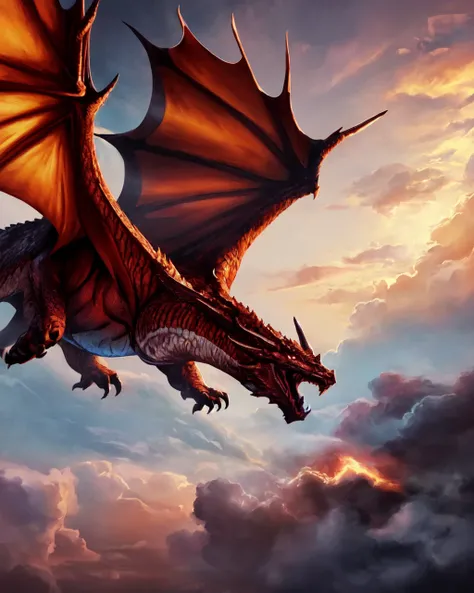 <lora:classic dragon:0.5> thunder dragon flying by,
(masterpiece), best quality, highres, 4k, 8k, Detailed Illustration, intricate detail, cinematic lighting, amazing quality, amazing shading, soft lighting