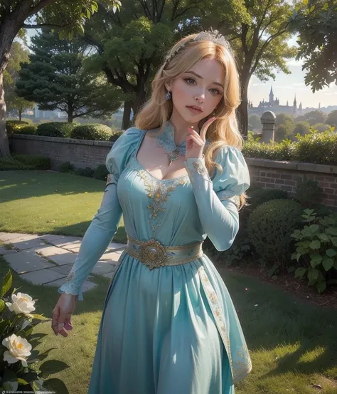 (Cinematic Photo:1.3) of (Masterpiece:1.3) A portrait of a (Belle) princess woman beautiful, dress crystal crystallized yellow pastel ornate drops transparent, hair blonde, fantasy, Medieval, epic hyper-detailed masterpiece ultra-wide, cinematic still, gla...