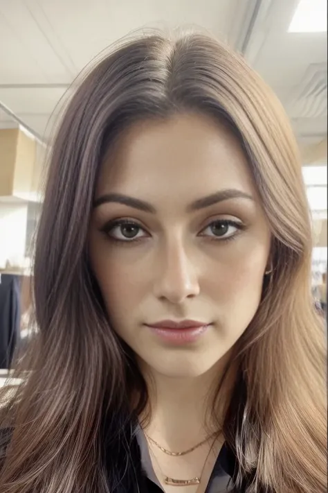 close up headshot, Masterpiece, best quality, ((crowded office)), at a ((office)), (*office* crowded with people:1.3), BREAK
1girl, cleavage, (large breasts), 4k, beautiful,  looking at viewer,  BREAK
business suit with (no undershirt), pencil skirt, ((bla...