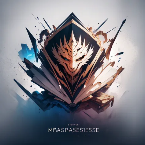 , (masterpiece:1.2), best quality,PIXIV,logo,
book, white background, no humans, simple background, open book, watermark, solo, logo, english text, floating object
  <lora:logo_20230705215526:1>
