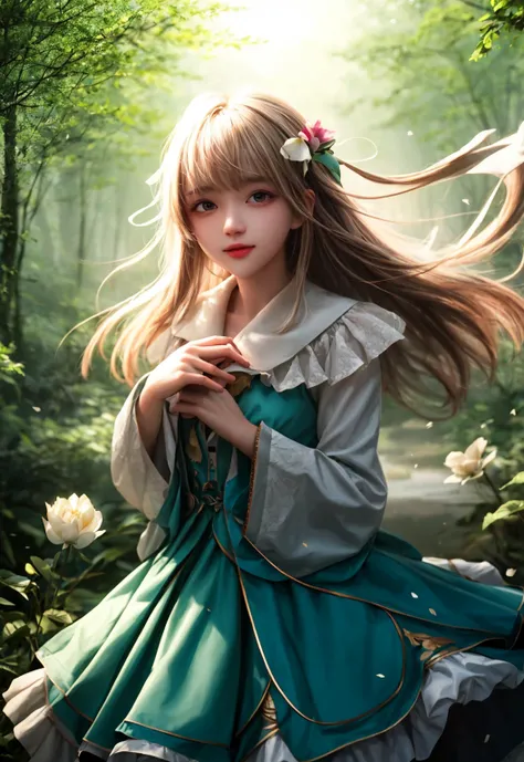 girl in a forest with floating flowers, river, puffy, puffy cheeks, cute,
vibrant colors, colorful art style,
soft lighting, soft shadows, detailed textures, dynamic lighting,
nice hands, perfect hands,
<lyco:GoodHands-beta2:1.0>
<lora:add_detail:1>
