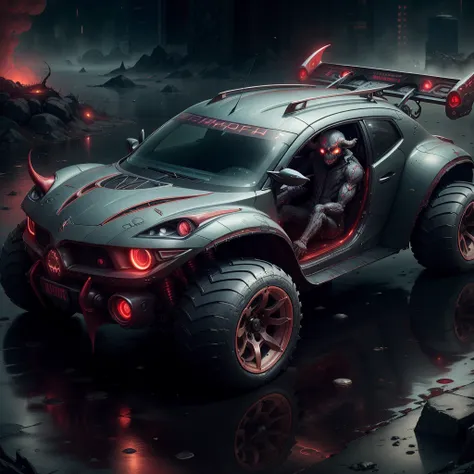 <lora:DemonicTech-20:0.8>, demonictech , scifi,
(sport car:0.6),