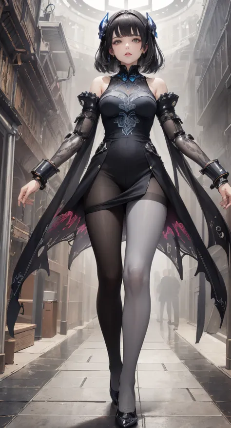 (masterpiece, top quality, best quality, official art, beautiful and aesthetic:1.2), ((1mechanical girl)), extreme detailed,(fractal art:1.3),colorful,highest detailed,
((40d grey pantyhose)),grey pantyhose,pantyhose,
<lora:40d_grey_pantyhose-001:0.8>