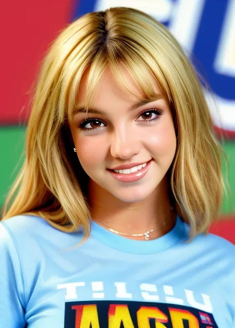 ((masterpiece)), (best quality), perfect anatomy, highres, detailed, (8k), photorealistic,best quality, ultra highres,  ((detailed face)),
<lora:britneyspears_smf_lora_01-000004:0.9>, 1girl, britneyspears-smf, solo, blonde hair, realistic, smile, long hair...