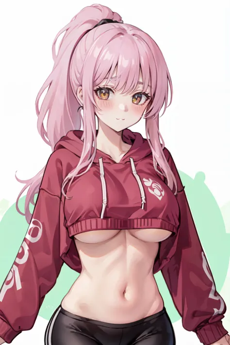 Cropped Hoodie Underboob (Anime +Realistic) | Goofy Ai