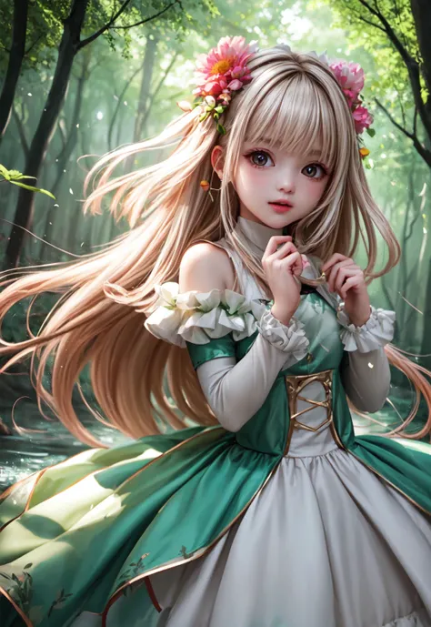 girl in a forest with floating flowers, river, puffy, puffy cheeks, cute,
vibrant colors, colorful art style, 
soft lighting, soft shadows, detailed textures, dynamic lighting, 
nice hands, perfect hands, 
<lyco:GoodHands-beta2:1.0> 
<lora:add_detail:1>